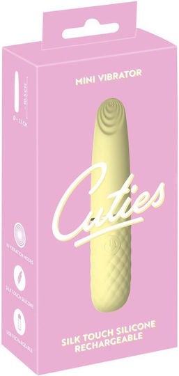 Orion Cuties Vibrator with Remote Control 10.5cm Yellow