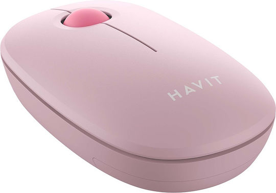 Havit MS57GT Ασύρματο Ποντίκι Ροζ