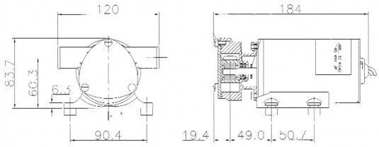 Jabsco Αντλία για Σκάφος 24V