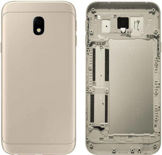 Κапак за замяна на батерията Капак на батерията Златист за Galaxy J3 2017