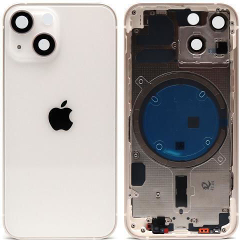 Batterieabdeckung Weiß für Apple iPhone 13 Mini