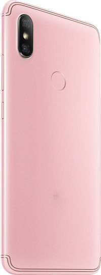 Καπάκι Μπαταρίας Ροζ για Redmi S2