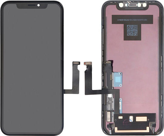 Οθόνη mit Touch-Mechanismus für iPhone XR (Schwarz)