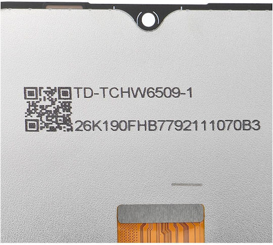 Οθόνη με Μηχανισμό Αφής για SAMSUNG a12 a125 (Μαύρο)