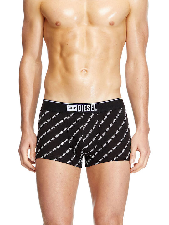 Diesel Damien Men's Boxers 3Pack White-black