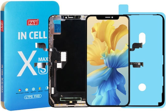 Οθόνη Lcd Οθόνη Μηχανισμού Αφής Iphone Xs Max Zy Μαύρο