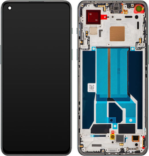 OnePlus Екран със Сензорен Механизъм за OnePlus North 2T 5G (Черен)