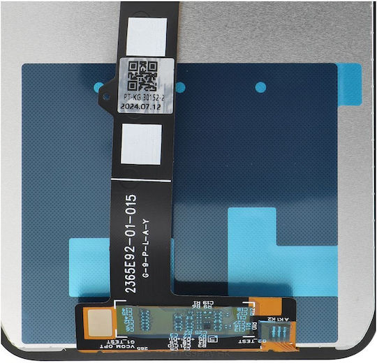 Οθόνη mit Touch-Mechanismus für MOTOROLA G9 Play, E7 Plus (Schwarz)