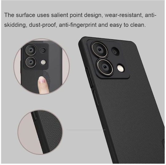 Frosted Back Cover Σιλικόνης / Πλαστικό Μπλε (Redmi Note 13 5G)