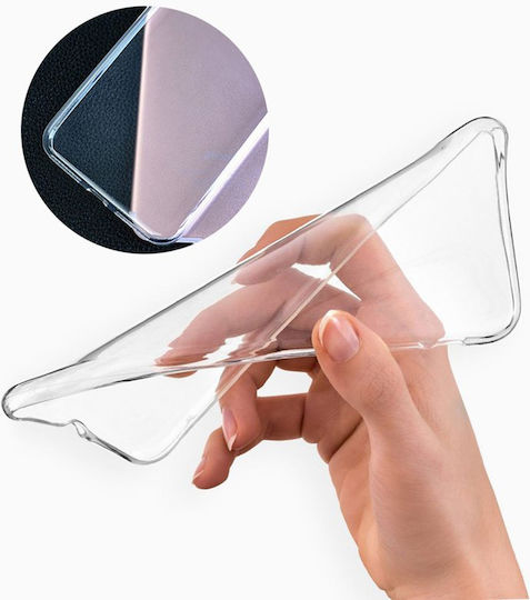 Techsuit Clear Back Cover Silicone Transparent (Google Pixel 9a - Techsuit)