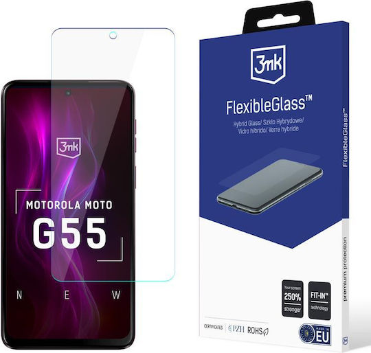 Motorola Moto G55 5g 3mk Гъвкаво стъкло