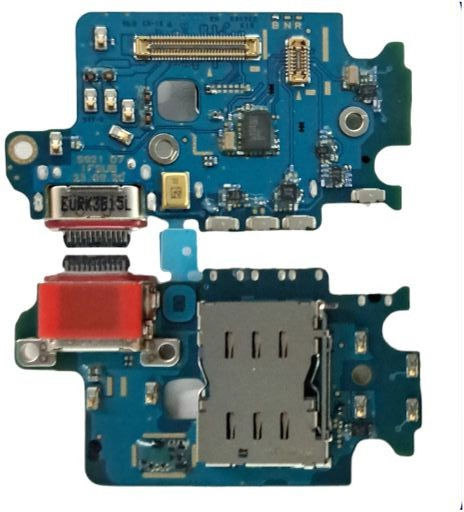 Genuine USB Charging Port & Sim Reader Board Samsung Galaxy S24 S921b Gh96-16507a