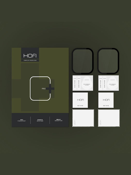 Hofi Hybrid Pro+ Screen Protector για το Apple Watch 7 / 8 / 9 (45 MM) [2 Pack] 2τμχ