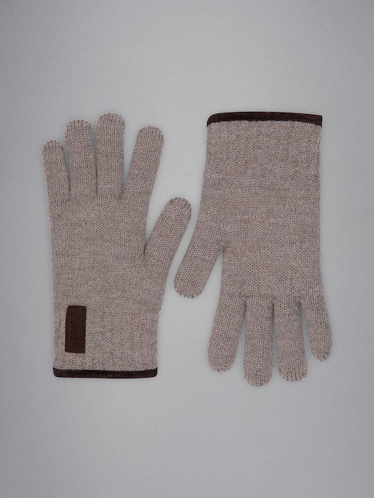 Paul & Shark Men's Woolen Gloves Gray