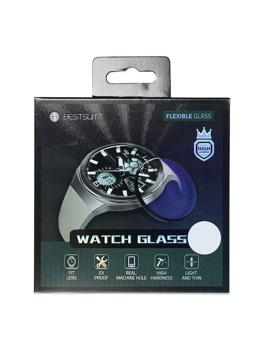Bestsuit Flexible Hybrid Tempered Glass for the Galaxy Watch 5 Pro 45mm 1pcs