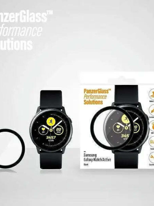 PanzerGlass Curved Glass Full Face Tempered Glass για το Galaxy Watch Active 1τμχ 7204