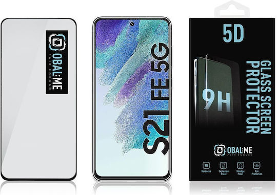 Obal:Me 5D Screen Protector Μαύρο (Galaxy S21 FE 5G)