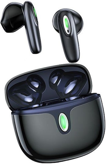 Awei Τ39 Earbud Bluetooth Handsfree Ακουστικά με Θήκη Φόρτισης Μαύρα