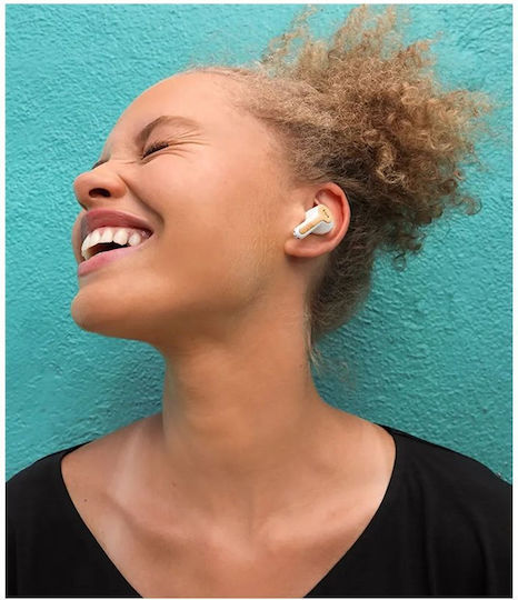 The House Of Marley Rebel Earbud Bluetooth Handsfree Ακουστικά με Θήκη Φόρτισης Cream