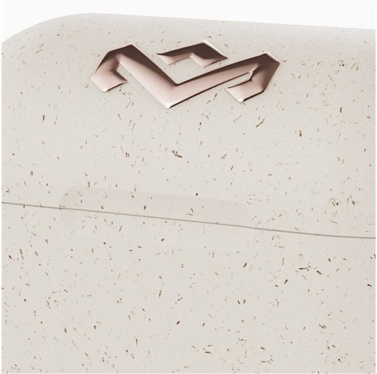 The House Of Marley Rebel Earbud Bluetooth Handsfree Ακουστικά με Θήκη Φόρτισης Cream