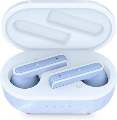 Energy Sistem Senshi Eco In-Ear Bluetooth-Freisprecheinrichtung Kopfhörer mit Ladeetui Blau