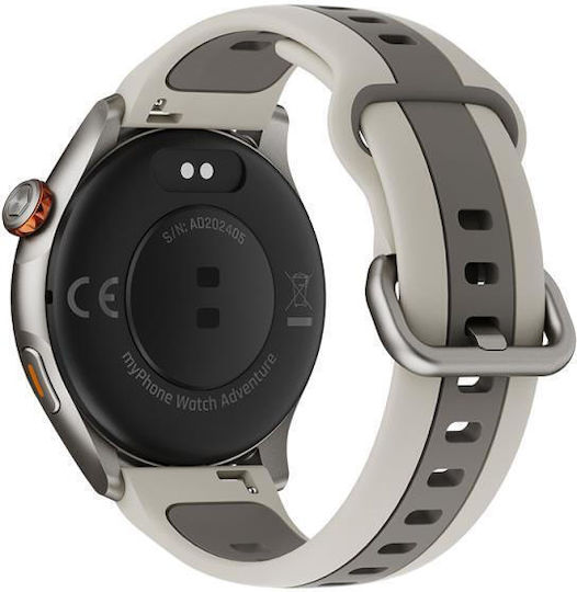 MyPhone Adventure Aluminium 46mm Smartwatch (Γκρι)