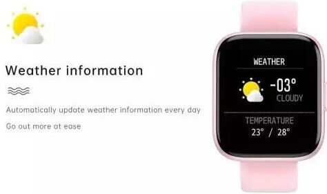 T99 Pro Smartwatch με Παλμογράφο (Ροζ)