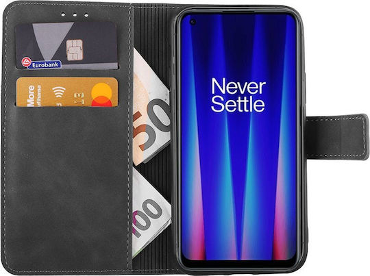Lime Essential Magnet Book Δερματίνης Γκρι (OnePlus Nord CE 2)