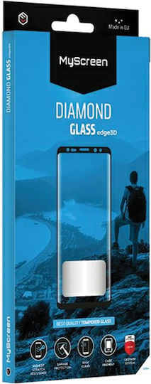 MyScreenPROTECTOR Diamond Edge 3D Full Face Tempered Glass Black (OnePlus 8 Pro)