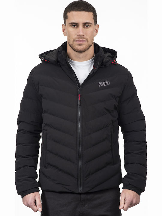 Μπουφάν Puffer Μαύρο