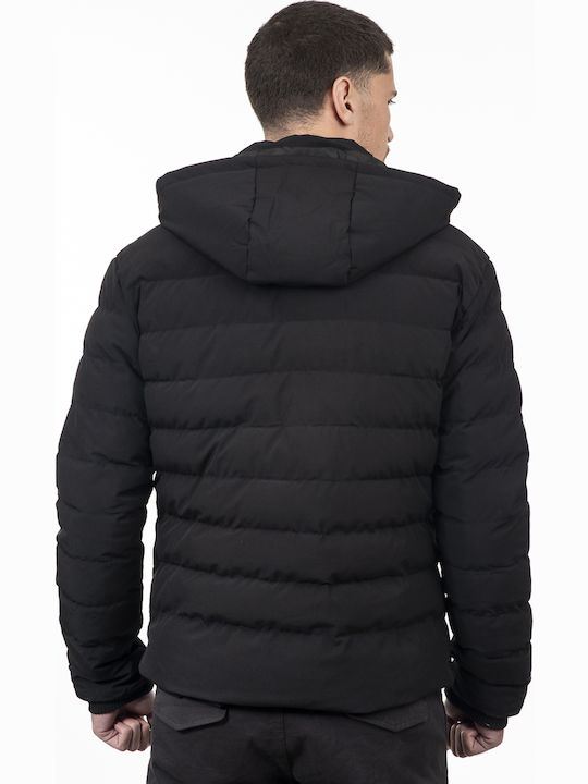 Μπουφάν Puffer Μαύρο