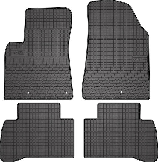 Frogum Set of Front and Rear Mats 4pcs for Kia Niro 2014 Black