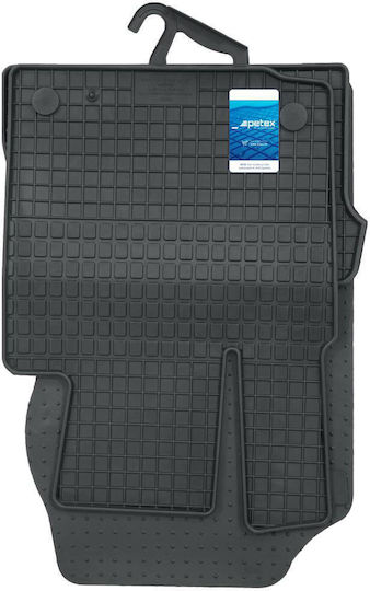 Petex Set of Front and Rear Mats 4pcs for Renault Twingo 2007-2014 Black