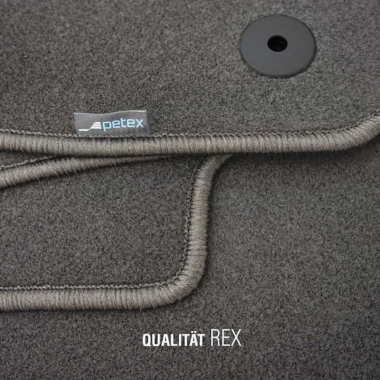 Petex Σετ Μπροστινά και Πίσω Πατάκια 4τμχ για Hyundai Veloster 2011+ Μαύρα