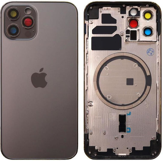 Capac Baterie Negru pentru iPhone 12 Pro