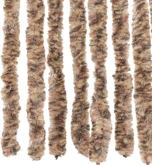 Vidaxl Insect screen Beige/ Dark Brown 90x200 H. From Senile