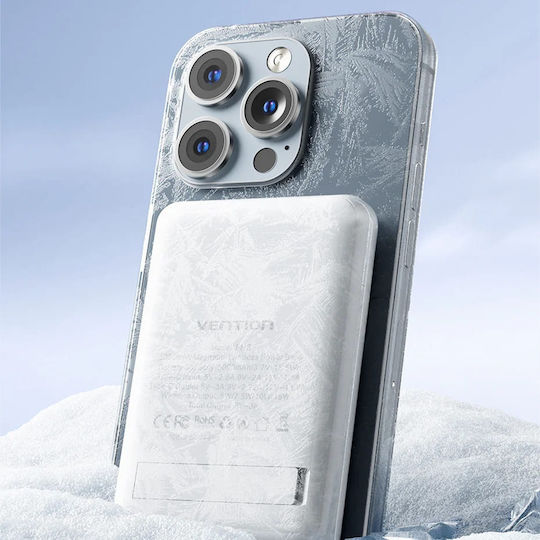 Vention MagSafe Power Bank 5000mAh 20W Черен