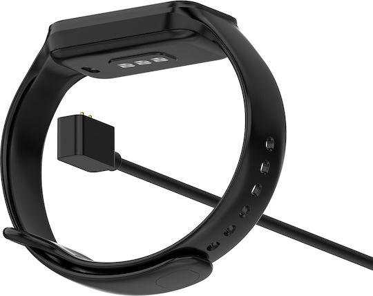 Techsuit TXC3 3.5W 1m Φορτιστής για Xiaomi Redmi Smart Band 2, Watch 3 Active, Xiaomi Band 8, Xiaomi Band 8 Active. Μαύρος