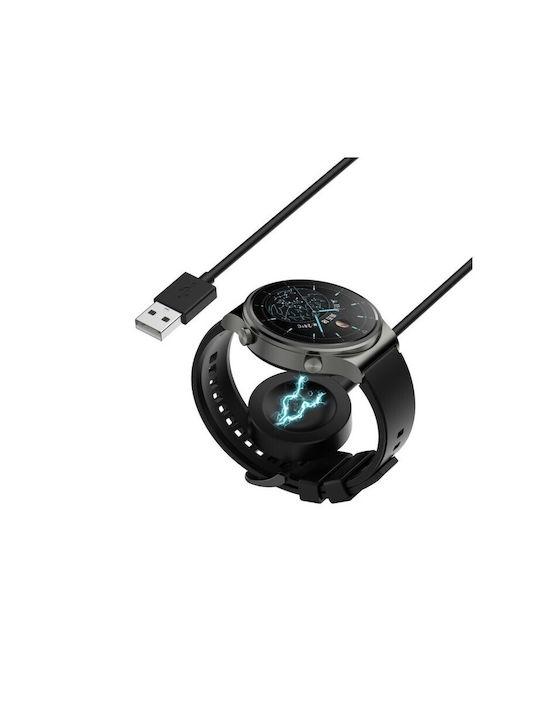 Ασύρματος Φορτιστής για Huawei Watch GT2 Pro Μαύρος