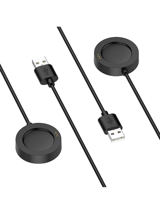 Techsuit Încărcător pentru Xiaomi Watch H1/2 Pro/S2 Negrus