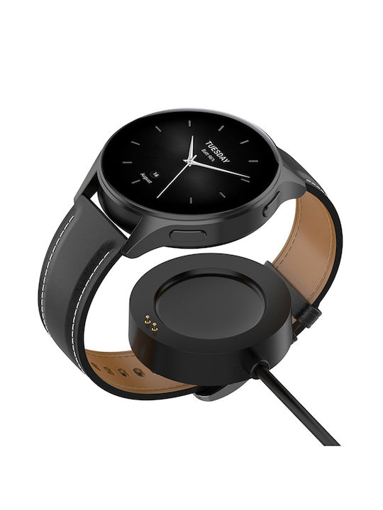 Techsuit Încărcător pentru Xiaomi Watch H1/2 Pro/S2 Negrus