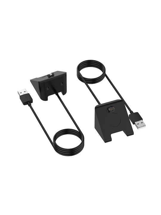 Techsuit Încărcător pentru Ceas Garmin. Negrus