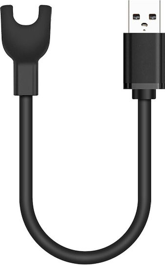 Tactical USB Charging Cable Μαύρο (Mi Band 3)