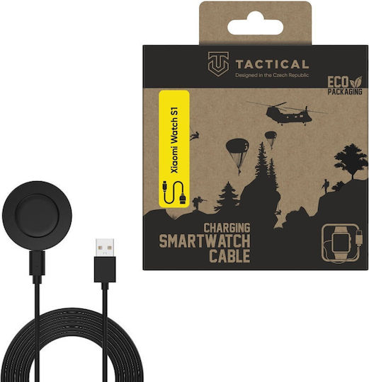 Tactical Usb Charging Cable Μαύρο (Watch S1Xiaomi Watch S1)