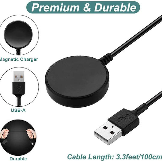 Techsuit Wearable Charger Samsung Watch Blackς