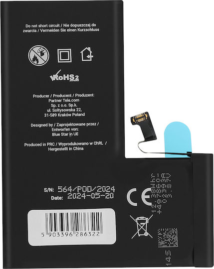 Baterie de înlocuire compatibilă 3200mAh pentru iPhone 14 Pro