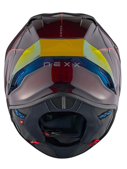 Nexx X.R3R Hagibis Red Motorcycle Helmet Full Face ECE 22.06 1350gr with Pinlock