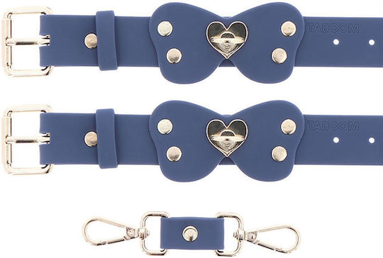 Blue Silicone Ankle Cuffs Set