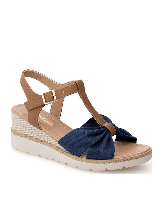 Women's Platform Shoes Navy Blue