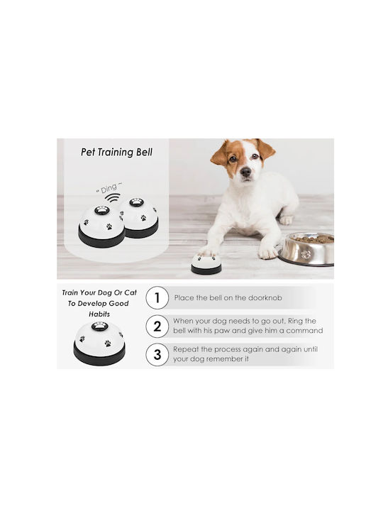 Interactive Toy Bell Ringer Dogs Cats Training Alarm Model